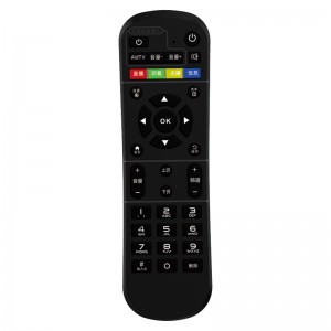 Factory OEM New Design Hochwertige, einfach zu bedienende Universal-TV-Fernbedienung für TV \\/ Set-Top-Box