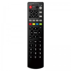 Heimanwendung bester Preis Kundenspezifische IR-Funkfernbedienung für TV \\/ Set-Top-Box